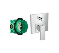 Façade Metropol pour mitigeur bain douche encastré avec corps encastré