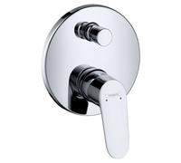 Façade mitigeur bain douche encastré 2 sorties HANSGROHE Focus chromé