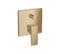 Façade mitigeur bain douche encastré 2 sorties Metropol bronze brossé