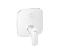 Façade mitigeur bain douche encastré 2 sorties Talis E blanc mat