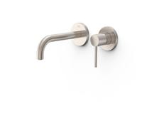 Façade mitigeur lavabo Acier - TRES 26230021AC