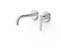Façade mitigeur lavabo Chrome - TRES 28130021