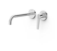 Façade mitigeur lavabo Chrome - TRES 28130022