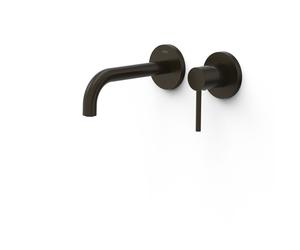 Façade mitigeur lavabo Noir bronze - TRES 26230021KMB