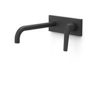 Façade mitigeur lavabo Noir mat FUJI - TRES 28130024NM