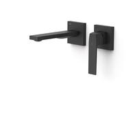 Façade mitigeur lavabo Noir mat - TRES 20230021NM