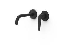 Façade mitigeur lavabo Noir mat - TRES 28130021NM