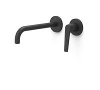 Façade mitigeur lavabo Noir mat - TRES 28130022NM