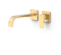 Façade mitigeur lavabo Or Mat 24K - TRES 00630022OM