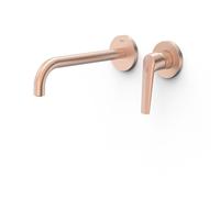 Façade mitigeur lavabo Or Rose Mat 24K - TRES 28130022OPM