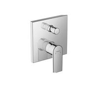 Façade mitigeur mécanique encastré Vernis Shape Chromé