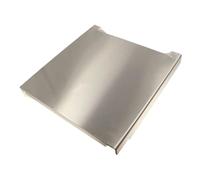 Façade porte inox d'origine Lave-vaisselle (C00387539 488000387539 BAUKNECHT IGNIS PRIVILEG WHIRLPOOL ARISTON HOTPOINT)