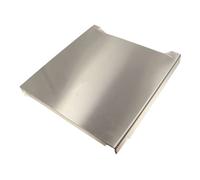 Whirlpool Façade de porte en inox Lave-vaisselle C00387539 pour Indesit/Bauknecht/Ariston/Hotpoint
