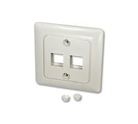 Façade pour deux modules Keystone