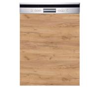 Façade pour lave-vaisselle semi intégrable Bellissi Chene L 45 cm - Cuisineandcie