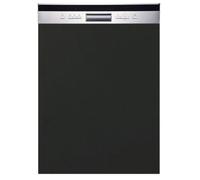 Façade pour lave-vaisselle semi intégrable Lovia Noir Mat L 45 cm - Cuisineandcie