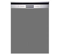 Façade pour lave-vaisselle semi intrégable Lovia Gris Mat L 45 cm - Cuisineandcie