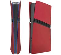 Façade pour PS5 Pro, Façade de Remplacement pour Boîtier Anti-poussière - Rouge (Édition Numérique)