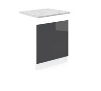 Façade R-Line, 60cm, PT Marbre, Anthracite Haute brillance/Blanc, Vicco 29286