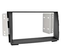 Façade Radio ACV Noir Mat, Cadre Montage 2-DIN pour Kia Venga YN