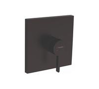Façade robinet encastré mécanique Finoris Noir mat