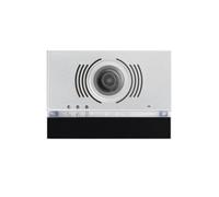 Façade sans boutons pour poste de rue vidéo Alpha noir Urmet 1168/140