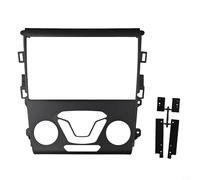 Façade stéréo de voiture 2 DIN pour Ford Fusion, cadre de panneau de tableau de bord en plastique noir pour Mondeo 2013-2019, kit d'installation radio de 22,9 cm, installation facile, correspondance