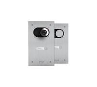 Façade Switch Inox 1 Bouton - COMELIT IX0101