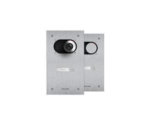 Façade Switch Inox 1 Bouton - COMELIT IX0101