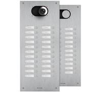 Façade Switch Inox 22 Boutons - 2 Colonnes - COMELIT IX0222