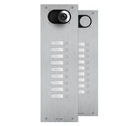 Façade Switch Inox 9 Boutons - COMELIT IX0109