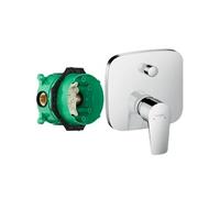 Façade Talis E pour mitigeur bain douche encastré Chromé avec corps encastré