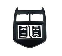 Façades 2 DIN 7 Pouces Autoradio Stéréo avec Système Audio Navigation Kit Tableau Bord pour Aveo pour Sonic 2011-2015 Cadre Panneau(Noir)