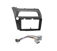 Façades d'autoradio 9 Pouces compatibles avec Honda Civic 2006-2012, Cadre de Lecteur stéréo 2DIN, Installation sur Panneau de Tableau de Bord Facade d'Autoradio(Frame Cable LHD)
