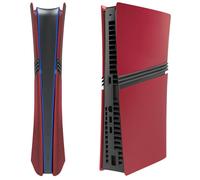 Façades de Remplacement Compatibles avec PS5 Pro Digital Edition Coque - Housse Etui Console PlayStation 5 Pro - Rouge