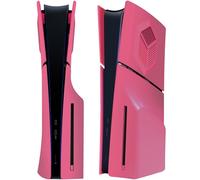 Façades pour PS5 Slim Accessoires avec évents de Refroidissement, Joso Replacement Case Cover for PS5 Slim Disc Edition 4 Cover Plates, Anti-Scratch Dustproof Skin ABS Plates