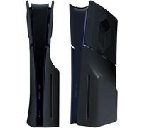 Façades pour PS5 Slim Accessoires avec évents de Refroidissement, Joso Replacement Case Cover for PS5 Slim Disc Edition 4 Cover Plates, Anti-Scratch Dustproof Skin ABS Plates