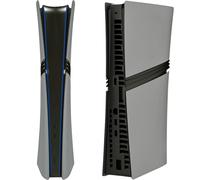Façades rigides en ABS pour PS5 Pro Digital Edition | Panneaux mats anti-chocs, anti-poussière et anti-rayures pour console numérique PlayStation 5 Pro, gris