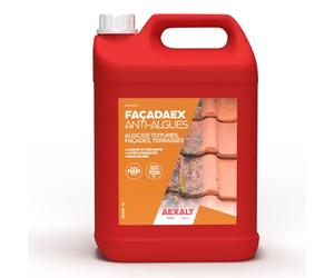 Facadex Anti-algues - Algicide pour toitures, façade, terrasses - Bidon 4 x 5 L - AEXALT - AM402