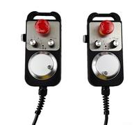 FACAIIO 6- Générateur d'impulsions manuel pour contrôleur CNC MPG avec pendentif Mach 3, connectivité Ethernet et alimentation 5 V