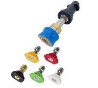 FACAIIO Adaptateur de flacon pulvérisateur de nettoyage haute pression avec coupleur rapide de 6,35 mm pour nettoyeur haute pression Karcher série K