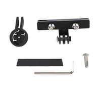 FACAIIO Adaptateur de support de feu arrière de vélo pour Magicshine RN120 | Support de rail de selle en alliage pour selles de 7 x 7 mm à 7 x 10 mm, support de phare de vélo noir avec kit d'extension