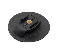 FACAIIO Base de support de caméra de surf pour kayak, support de support en PVC, compatible multi-sports pour paddle board (noir)