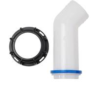 FACAIIO Bec de vidange pour réservoir d'eau IBC, robinet de sortie de 55 mm-60 mm avec écrou fileté, pour réservoirs agricoles industriels de 1000 L