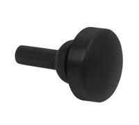 FACAIIO Béquille de moto noire pour une meilleure stabilité, support latéral en caoutchouc accessoire pour Street Glide et la plupart des modèles