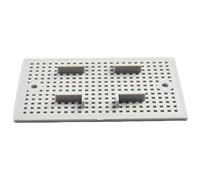 FACAIIO Boîtier électrique étanche en ABS 100 x 150 x 70 mm IP65 Panneau de commande et équipement d'incendie Blanc