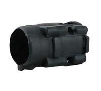 FACAIIO Botte en caoutchouc pour hocs Dewalt DCF891 DCF892, coque de protection robuste, protection anti-rayures, noir