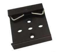 FACAIIO Boucle de rail DIN de 35 mm pour clip de rail de guidage C45, support en alliage d'aluminium pour montage de circuit électronique industriel