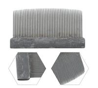 FACAIIO Brosse en crin de cheval de 55 cm pour nettoyage de violon et archet de violoncelle - Peigne en fer avec finition lisse - Accessoire essentiel pour instrument à cordes