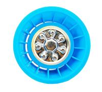 FACAIIO Buse de pulvérisation réglable haute pression pour irrigation agricole en plastique cuivre 72 mm Bleu